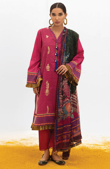 Orient OTL 22 003 U Pink Summer Spring Lawn 2022 Online Shopping